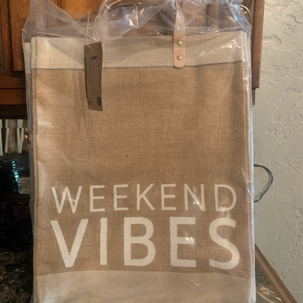Santa Barbara Design Studio Market Tote Weekend Vibes